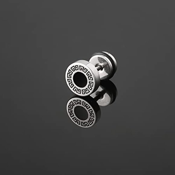 PUNK Stainless Steel Earrings Set - Picture 4 of 6